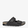 Sael sandalias de piel con forro interior de piel. negro