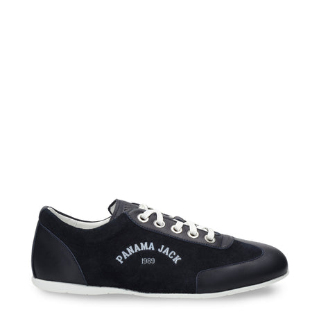 Alek sneakers de piel con forro interior de piel. marino