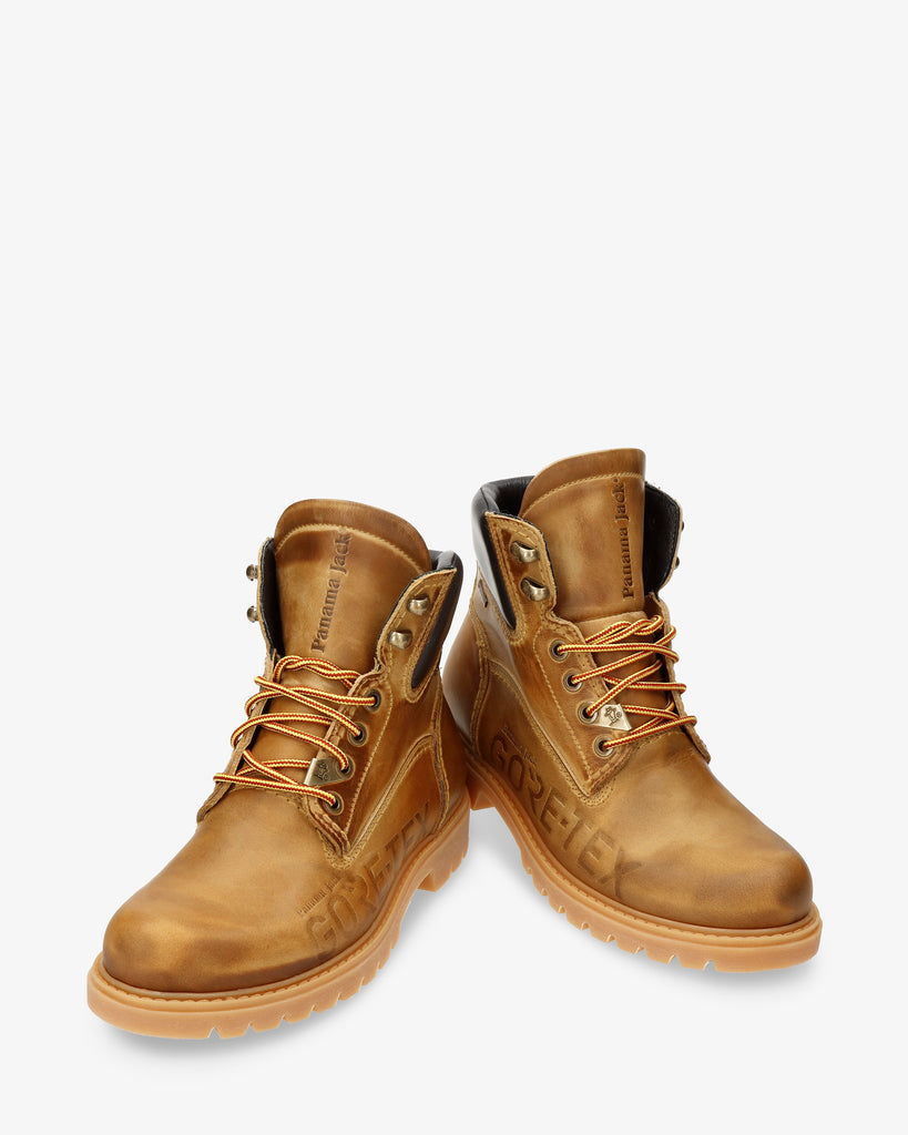 Amur Gtx botín de piel con forro interior de gore-tex®. vintage