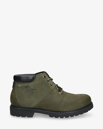 Fargo Gtx botín de piel con forro interior de gore-tex®. verde