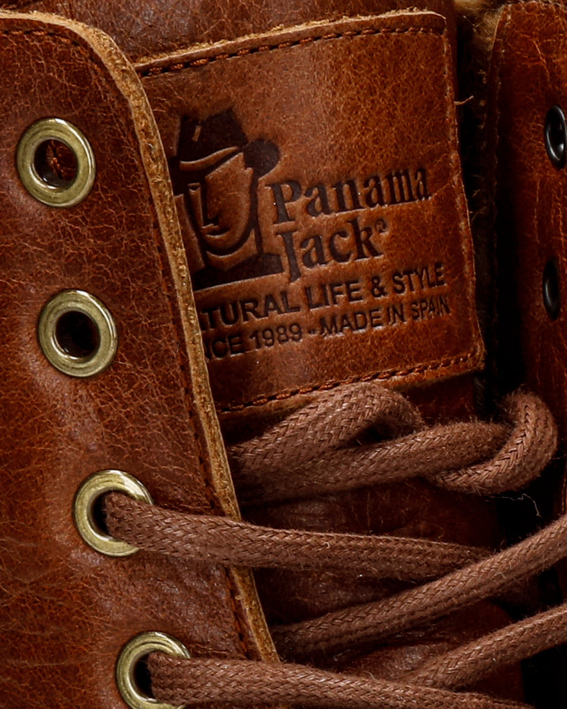 Frisia botas de piel con forro interior de pelo. cuero