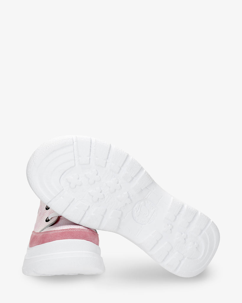 Hilda zapatos de piel con forro interior de piel. rosa