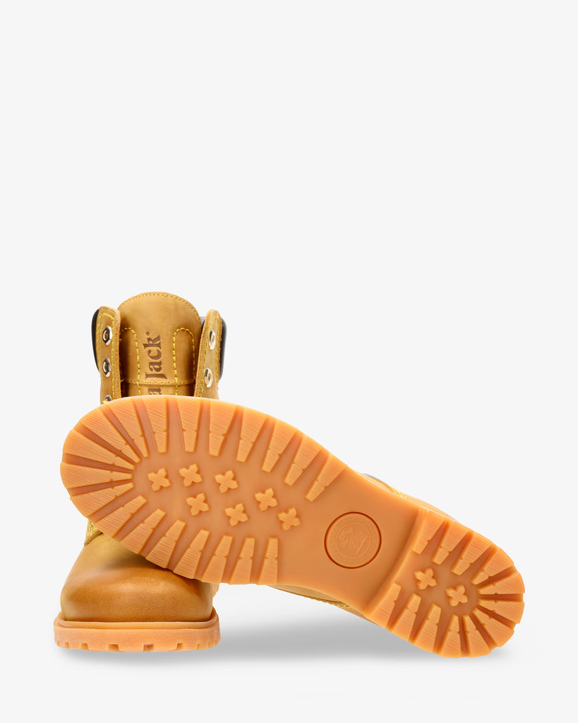 Panama 03 botas de piel con forro interior de piel. vintage