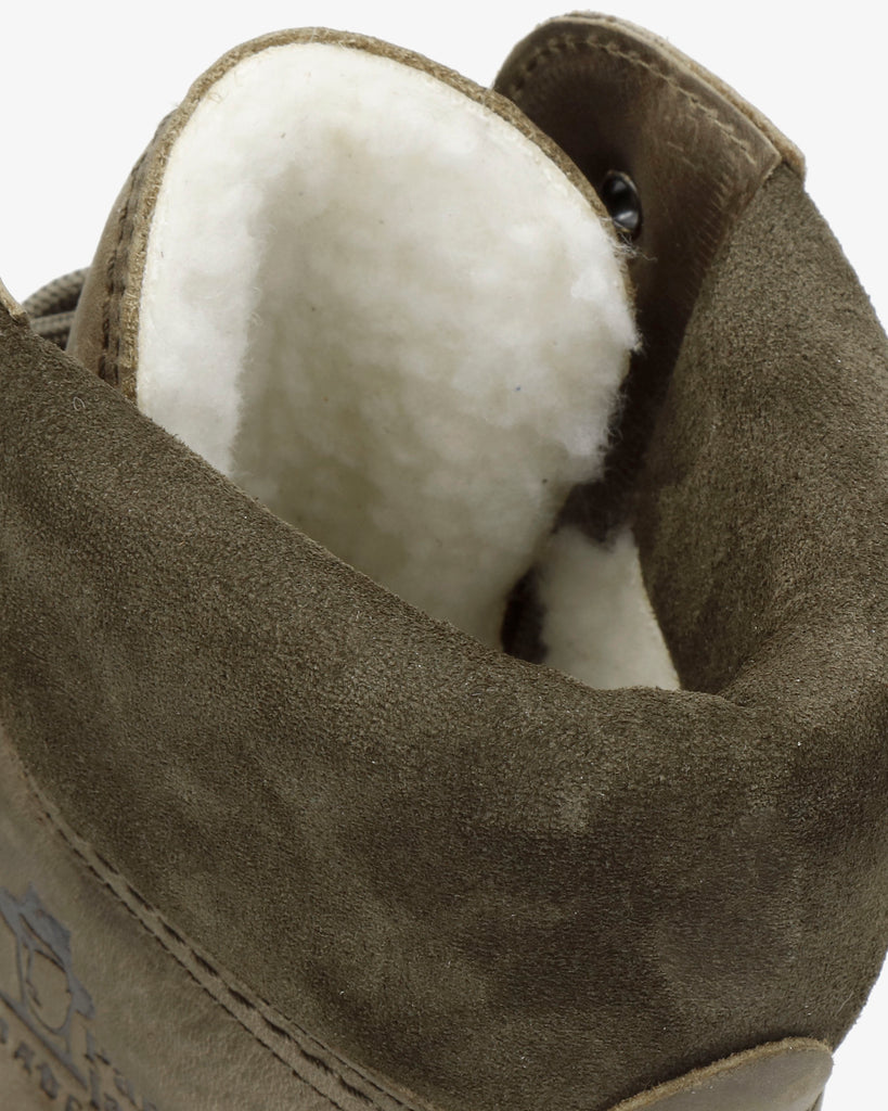 Panama 03 Gtx Wool botas de piel con forro interior de gore-tex® y lana. kaki