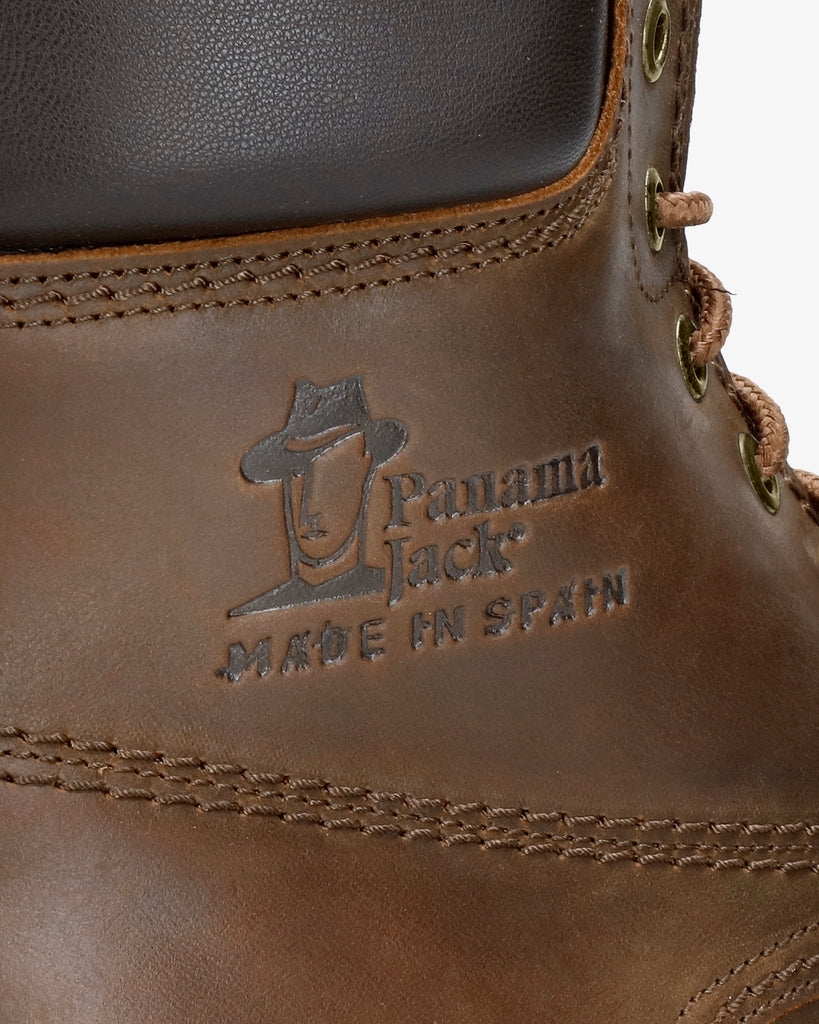 Panama 03 Igloo botas de piel con forro interior de pelo natural. cuero