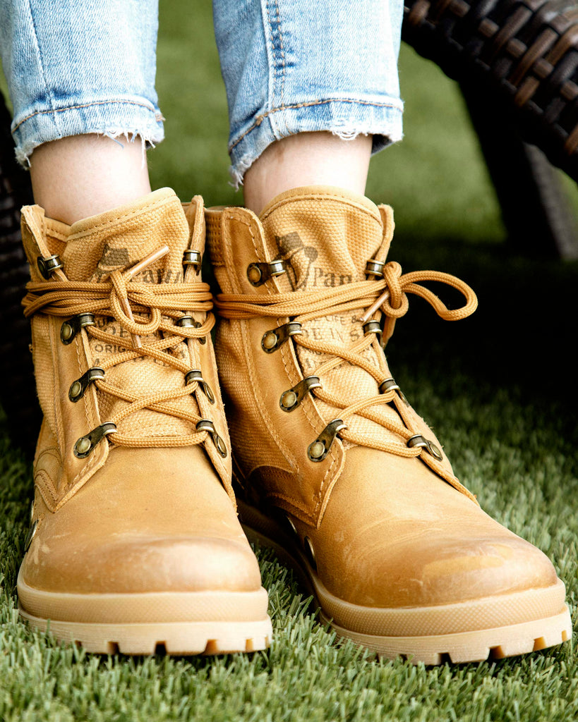 Route Boot Reporter botín de piel con forro interior de tejido. vintage