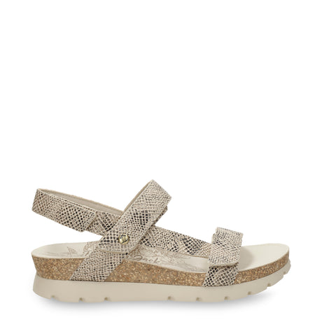 Selma sandalias de piel con forro interior de piel. natural