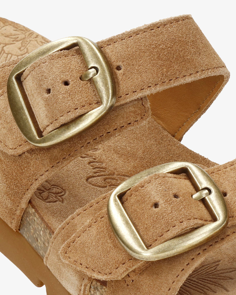 Shirley sandalias de piel con forro interior de piel. cuero