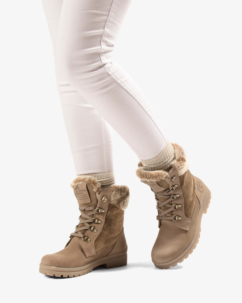 Tuscani Gtx botas de piel con forro interior de gore-tex®. taupe